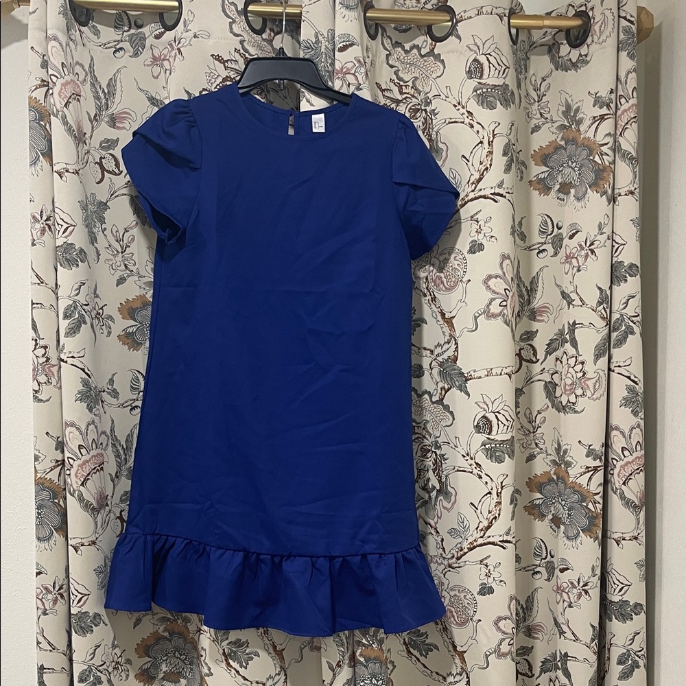 SHEIN Royal Blue Midi Dress